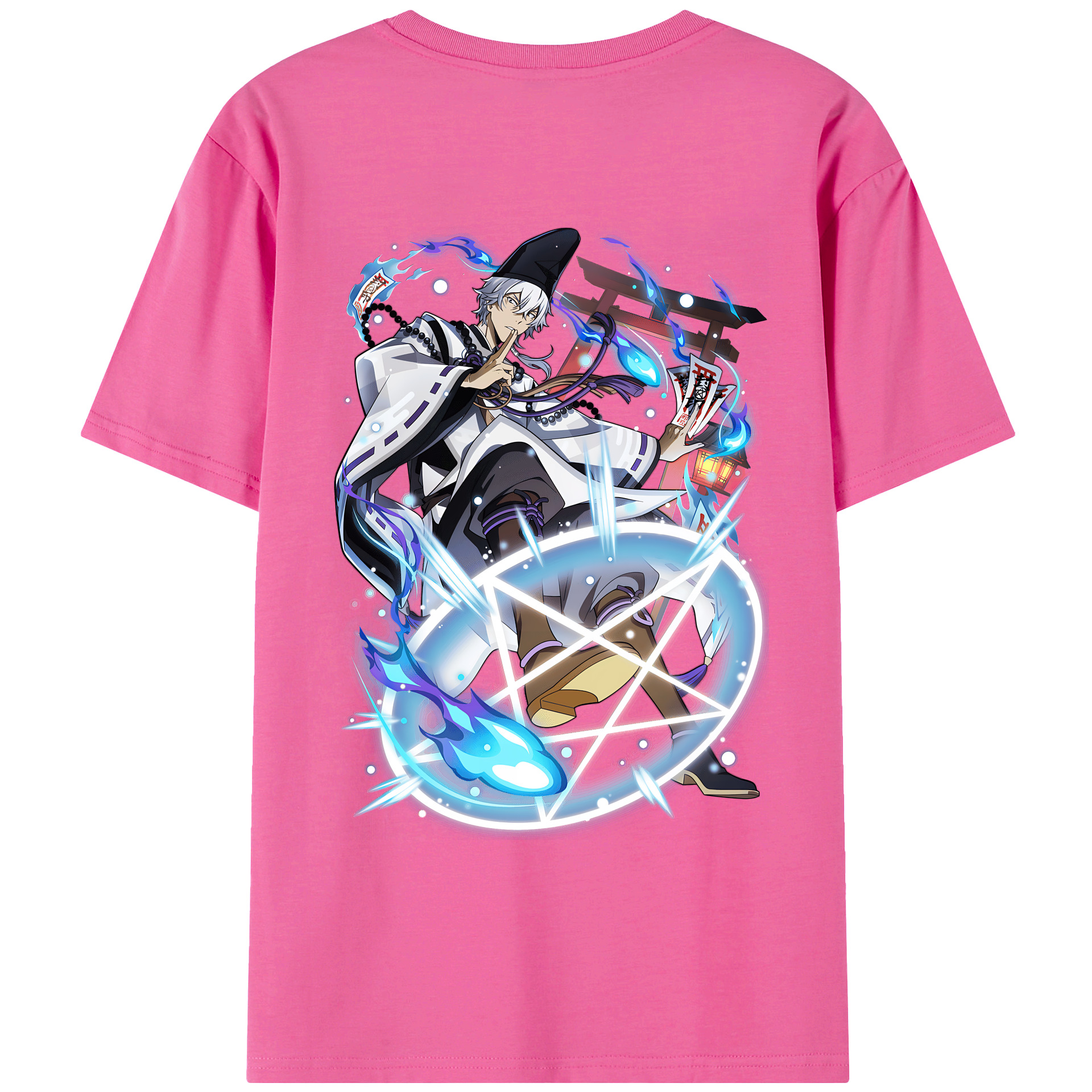 （画像用） 文豪ストレイドッグス Bungo Stray Dogs レディース半袖Tシャツ(バックプリント)
